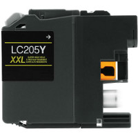 Compatible Brother LC-205Y ( LC205Y ) Yellow Inkjet Cartridge