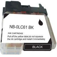 Brother LC61BK Compatible InkJet Cartridge