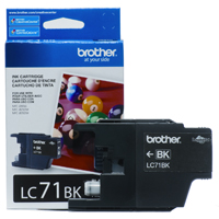 Brother LC71BK ( Brother LC-71BK ) InkJet Cartridge