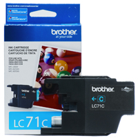 Brother LC71C ( Brother LC-71C ) InkJet Cartridge