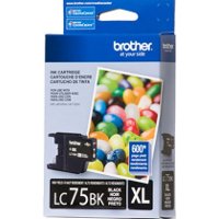 Brother LC75BK ( Brother LC-75BK ) InkJet Cartridge