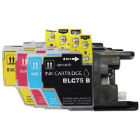 Brother LC75BK / LC75C / LC75M / LC75Y Compatible InkJet Cartridge Multi-Pack
