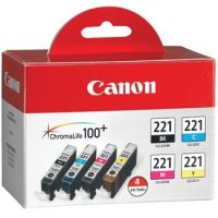 Canon 2946B004 ( Canon CLI-221 ) InkJet Cartridges MultiPack