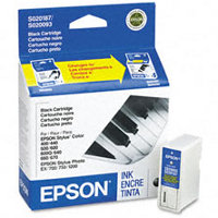 Epson S187093 Black InkJet Cartridge ( Replaces S020093 & S020187 )