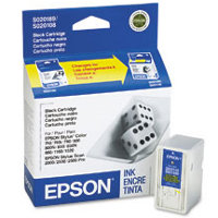 Epson S189108 Black InkJet Cartridge ( Replaces S020108 & S020189 )