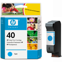 Hewlett Packard No.40 ( HP 51640C ) Cyan Inkjet Cartridge
