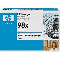Hewlett Packard HP 92298X ( HP 98X ) High Capacity Black Laser Toner Cartridge