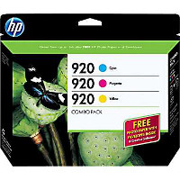 Hewlett Packard HP B3B30FN ( HP 920 ) InkJet Cartridge Creative Combo Pack