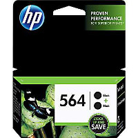 Hewlett Packard HP C2P51FN ( HP 564 Black Twin Pack ) InkJet Cartridges