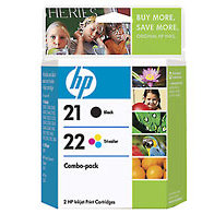 Hewlett Packard HP C9509FN ( HP 21/22 ) InkJet Cartridge Combo Pack