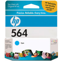 Hewlett Packard HP CB318WN ( HP 564 Cyan ) InkJet Cartridge