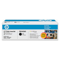 Hewlett Packard HP CB540AD Laser Toner Cartridge Dual Pack