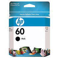 Hewlett Packard HP CC640WN ( HP 60 Black ) InkJet Cartridge