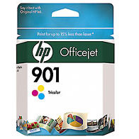 Hewlett Packard HP CC656AN ( HP 901 Tri-color ) InkJet Cartridge