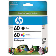 Hewlett Packard HP CD947FN ( HP 60 ) InkJet Cartridge Combo Pack