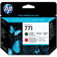 Hewlett Packard HP CE017A ( HP 771 Matte Black/Red ) InkJet Printhead