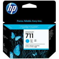 Hewlett Packard HP CZ134A ( HP 711 cyan ) InkJet Cartridges (3/Pack)