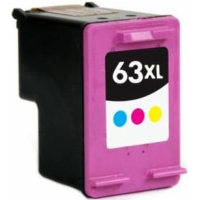 Remanufactured HP HP 63XL Tri-Color ( F6U63AN ) Multicolor Inkjet Cartridge