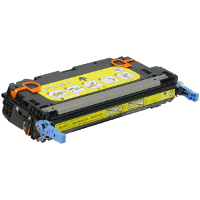 Compatible HP Q7582A Yellow Laser Toner Cartridge (Made in North America; TAA Compliant)