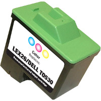 Lexmark 10N0026 ( Lexmark #26 ) Tri-Color Professionally Remanufactured Inkjet Cartridge