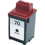 Lexmark 12A1970 ( Lexmark #70 ) Professionally Remanufactured Black InkJet Cartridge