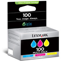 Lexmark 14N0684 ( Lexmark #100XL ) InkJet Cartridge Value Pack