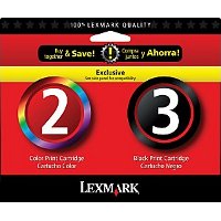 Lexmark 18C1737 ( Lexmark Twin-Pack #2, #3 ) InkJet Cartridges