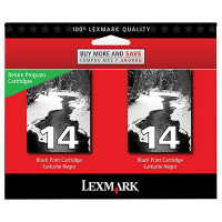 Lexmark 18C2228 ( Lexmark Twin-Pack #14 ) InkJet Cartridges