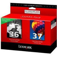 Lexmark 18C2229 ( Lexmark Twin-Pack #36, #37 ) InkJet Cartridges