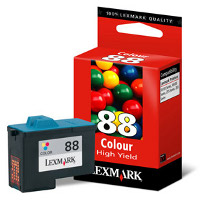 Lexmark 18L0000 ( Lexmark #88 ) Color Inkjet Cartridge - High Capacity