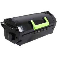 Compatible Lexmark Lexmark 521H ( 52D1H00 ) Black Laser Toner Cartridge (Made in North America; TAA Compliant)