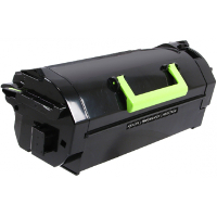 Compatible Lexmark Lexmark 621H ( 62D1H00 ) Black Laser Toner Cartridge (Made in North America; TAA Compliant)
