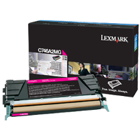 OEM Lexmark C746A2MG Magenta Laser Toner Cartridge