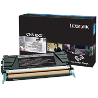 OEM Lexmark C746H2KG Black Laser Toner Cartridge
