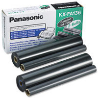 Panasonic KX-FA136 ( Panasonic KXFA136 ) Thermal Transfer Refill Ribbons (2/Box)