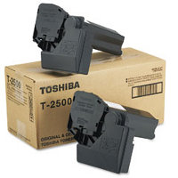 Toshiba T2500 Black Laser Toner Cartridges (2/Pack)