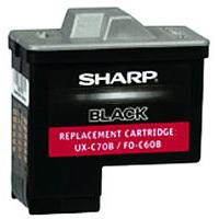 Sharp UX-C70B Black Inkjet Cartridge